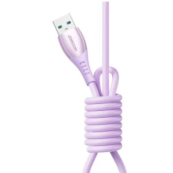Joyroom S-A59 USB-A to USB-C Cable 3A 1.2m - Purple