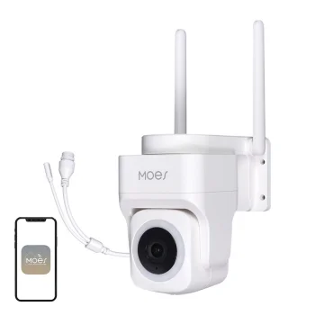 MOES WCM-B66 3MP lauko Wi-Fi IP vaizdo kamera