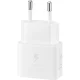 Samsung EP-T2510XWEGEU 25W SFC GaN tinklo įkroviklis su USB-C laidu, baltas