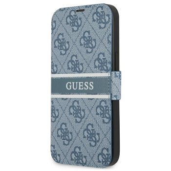Guess iPhone 13 mini Case 4G Stripe Blue