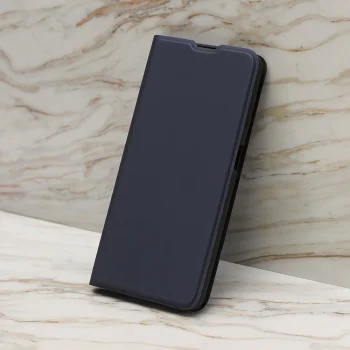 Xiaomi Redmi 14C Smart Soft Book Case Cover, Blue