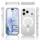 3mk Armor MagCase dėklas iPhone 17 Pro Max su MagSafe, skaidrus