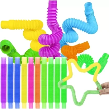 Kruzzel Sensory Pop Tubes Toys 10 pcs