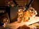 Ikonka LED String Lights with Decorative Bulbs, 3m, 50 LED, Warm White