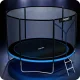 Neo-Sport Garden Trampoline with External Net & Ladder 312cm
