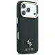 Dėklas Guess Saffiano Small 4G MagSafe skirtas iPhone 17 / 18 Pro Max, juodas