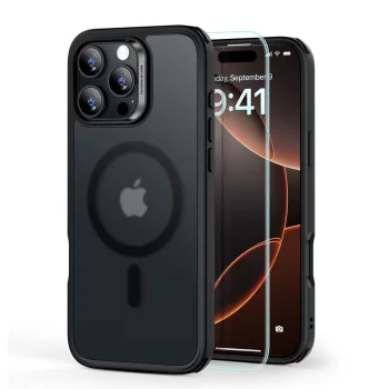 ESR Classic Hybrid HaloLock Dėklo ir Stiklo Rinkinys, iPhone 16 Pro Max
