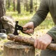 Daugiafunkcis stovyklavimo įrankis 17in1 CarryAXE Mountain Goat, juodas