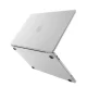 Nešiojamojo kompiuterio dėklas Spigen AirSkin, skirtas MacBook Neo 13\" 2026, skaidrus matinis