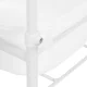 White Pedicure Footbath Stand on Wheels