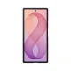 Samsung Carbon Magnet dėklas Galaxy Z Fold 8 Ultra su 2 plėvelėmis, raudonas