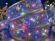 Kalėdinė LED juosta 4 m, 40 LED, vientisa/mirksinti, violetinė