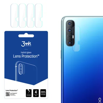 „3mk Lens Protection“ kameros apsauginis stiklas Oppo Reno 3 Pro