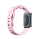 3mk silikoninis laikrodžio dirželis Apple Watch 38 / 40 / 41 mm, rožinis