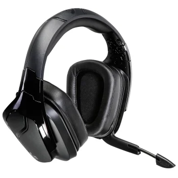 Belaidės žaidimų ausinės Logitech G935 (981-000744), juodos/mėlynos