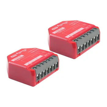 Išmaniųjų valdiklių rinkinys Shelly 1PM Gen4 Zigbee/Matter, 2 vnt.