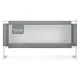 Nukido Nk-227 Bed Safety Guard Rail, 200 cm, Grey