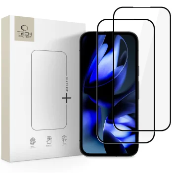 Tech-Protect Glass Fit+ Tempered Glass for Google Pixel 9A / 10A (2-Pack), Black