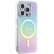 Dėklas Guess IML Iridescent MagSafe skirtas iPhone 15 Pro Max 6.7\", violetinis (GUHMP15XHITSU)