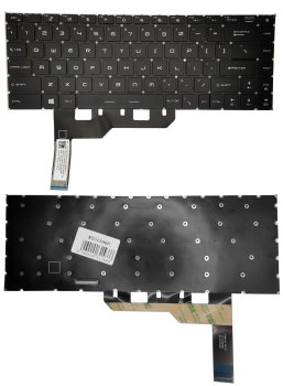 Extra Digital MSI GE66 / GS66 klaviatūra su apšvietimu (US), juoda