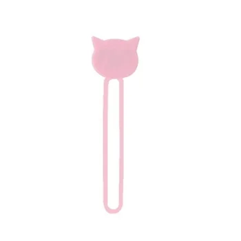 Silicone Cable Reel Organizer, Pink