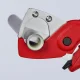 Plastikinių vamzdžių ir žarnų pjoviklis KNIPEX PlastiCut 90 25 185, Ø 12–25 mm