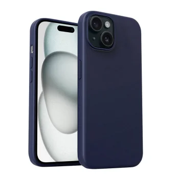 Aukey PC-GJ10B dėklas telefonui iPhone 15 Plus, audros mėlyna