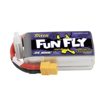 Tattu Funfly 1550mAh 11.1V 100C 3S1P akumuliatorius