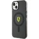 Ferrari Translucent MagSafe dėklas skirtas iPhone 14 Plus, juodas
