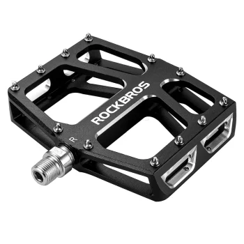 Rockbros K399-BK platūs dviračio pedalai, juodi