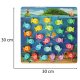 Medinis magnetinis žvejybos žaidimas Montessori