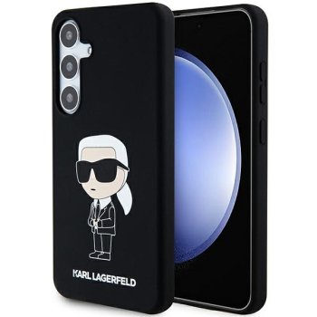 Karl Lagerfeld Samsung Galaxy S24+ Case Silicone Ikonik, Black