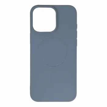Liquid Silicone MagSafe Case for iPhone 16 Pro - Light Gray
