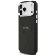 Guess Classic Logo MagSafe dėklas telefonui iPhone 17 Pro Max, juodas