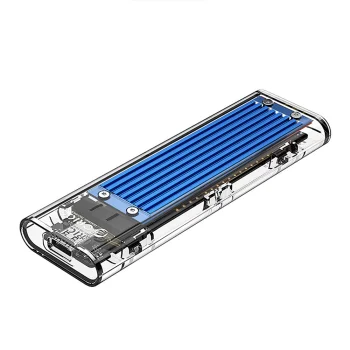 Orico TCM2-C3 M.2 NVMe - USB-C išorinis disko dėklas, mėlynas