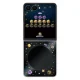 Samsung Flipsuit dėklas Samsung Galaxy Z Flip 8 su LED kortele, juodas