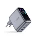 Sieninis įkroviklis Tech-Protect PowerVision NC100W-GaN 3-Port PD 100W / QC3.0, tamsiai pilkas