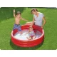 Pripučiamas vaikiškas baseinas Bestway Splash N Smile 122 x 25 cm, raudonas