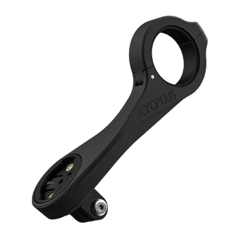 Dviračio kompiuterio laikiklis Cycplus Z4 31.8 mm vairui, juodas