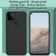 IMAK UC-3 smūgiams atsparus TPU dėklas Google Pixel 5a 5G, juodas