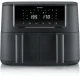 Karšto oro gruzdintuvė Severin FR 2463 2x 4 l 2600W, juoda