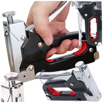 Mechaninis baldinis segtuvas 3-in-1 sąsagoms 4-14mm, metalinis