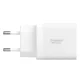 Spigen Essential EE472EU GaN Pro tinklo įkroviklis 2x USB-C 47W, baltas