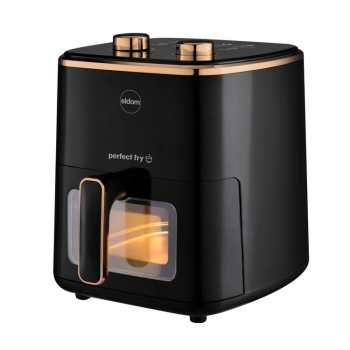 Karšto oro gruzdintuvė Eldom FR40, 5 l, 1500 W, juoda