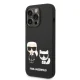 Karl Lagerfeld dėklas iPhone 14 Pro Max su MagSafe, juodas