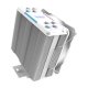 Darkflash Z4 PRO MIST White ARGB procesoriaus aušintuvas 200W