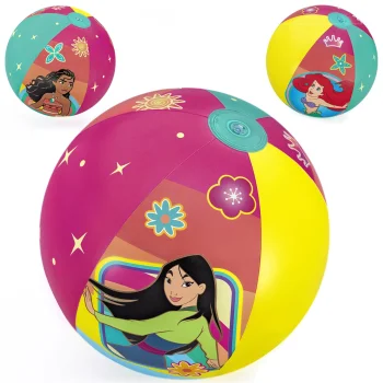 Pripučiamas paplūdimio kamuolys Bestway Disney Princess 91042, 51 cm