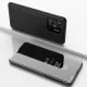 Atverčiamasis dėklas Xiaomi Redmi 10C Clear View Case, juodas