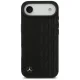 Mercedes Leather Laurel Leaves MagSafe dėklas iPhone Air, juodas