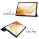Samsung Galaxy Tab S9+ Plus (SM-X810, SM-X816B) atverčiamas dėklas, mėlynas